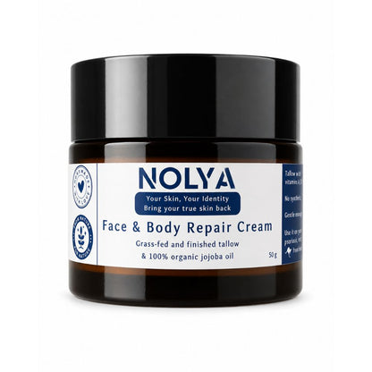 Nolya Grass Fed Beef Tallow with Organic Jojoba Oil