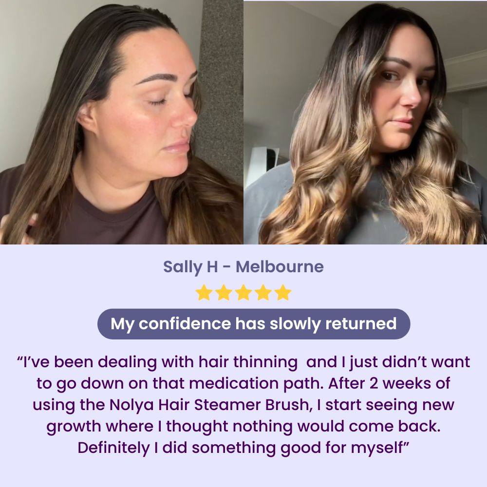 Nolya Red Light Therapy Hair Brush