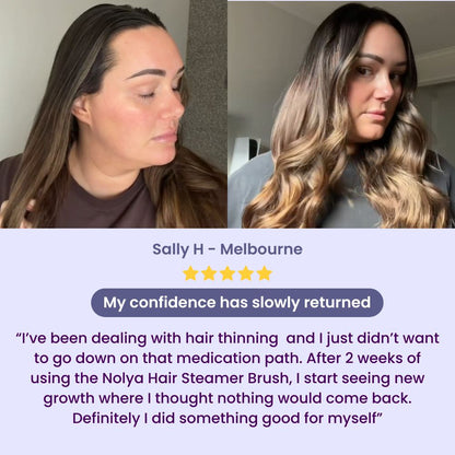 Nolya Red Light Therapy Hair Brush